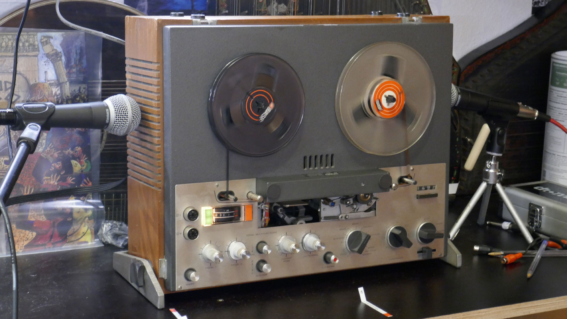 2025-03-11 Steelguitar und Bassdrone Abspielen (Tape Mix und Tape Echo Mix) (Tape 11)